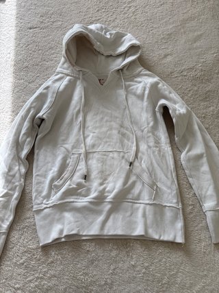 Sweater com Capuz Branco