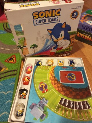 Juego de mesa Sonic Super Teams