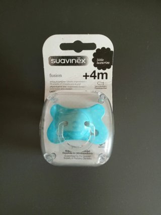 Chupete Suavinex Fusion +4m Azul