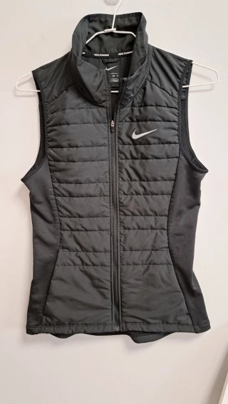 Chaleco running mujer Nike negro