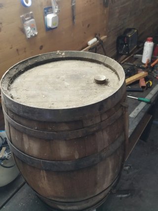 Barril de madera 50L