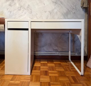 Mesa escritorio IKEA blanca