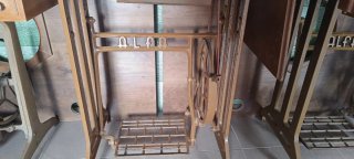 Lote 6 Máquinas de Coser Antiguas Alfa y Singma
