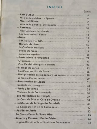 ANTIGUO LIBRO ESCOLAR DE RELIGIÓN 2° EGB AÑO 1966