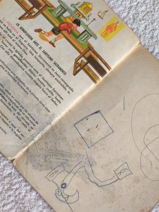 ANTIGUO LIBRO ESCOLAR DE RELIGIÓN 2° EGB AÑO 1966