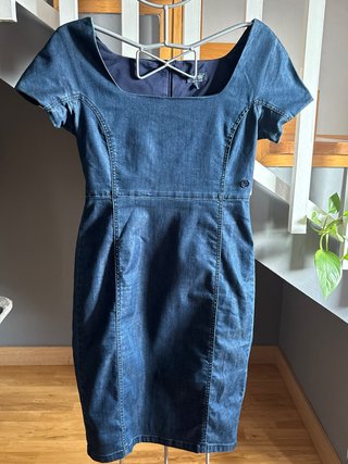 Vestido Armani Azul Mujer