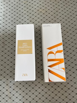 Body Glitter Spray Zara 150ml Red Temptation 100ml