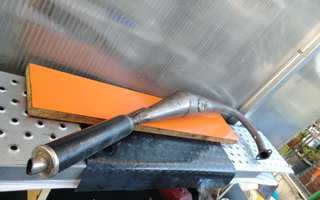 Tubo de escape Puch TT 74 Cobra