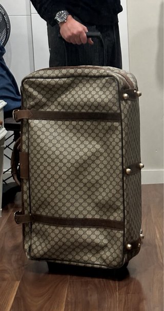 Maleta de viaje vintage Gucci original