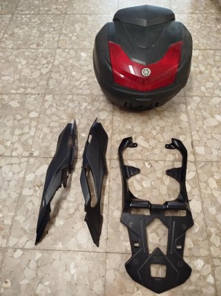 Baúl Top Case Yamaha con Soporte