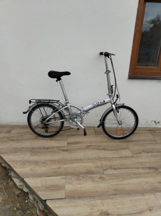 Bicicleta Plegable Ibiza Plateada