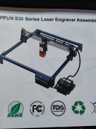 Grabadora Láser Sculpfun S30 Pro Max 20W