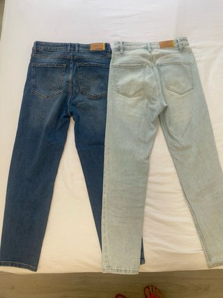 Pack 2 Vaqueros Zara y Stradivarius