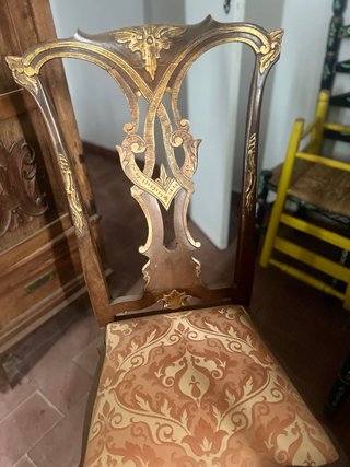 Set de 4 sillas de comedor clásicas