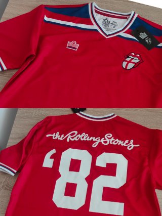 Camiseta Admiral Rolling Stones '82 Roja
