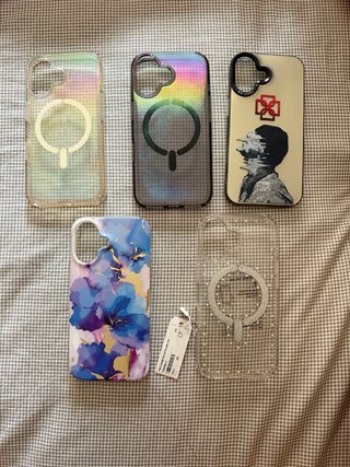 Pack 5 fundas para iPhone 16!