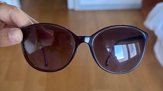 Gafas de sol Chanel granates