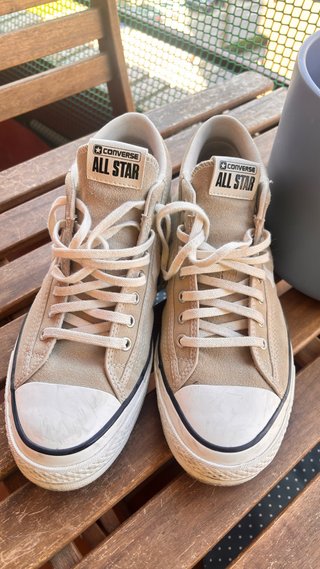 Zapatillas Converse All Star Beige