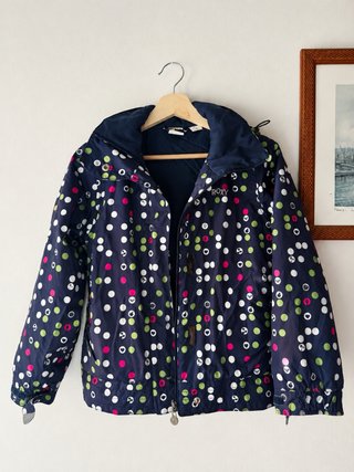 Chaqueta Roxy Niña Estampado Lunares Talla:10 años