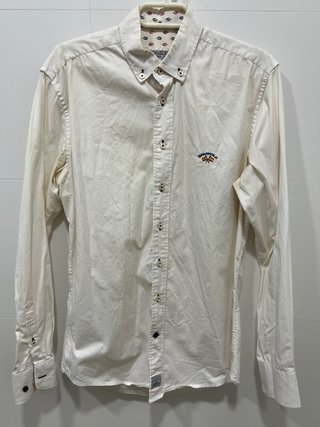 Camisa SPAGNOLO blanca hombre