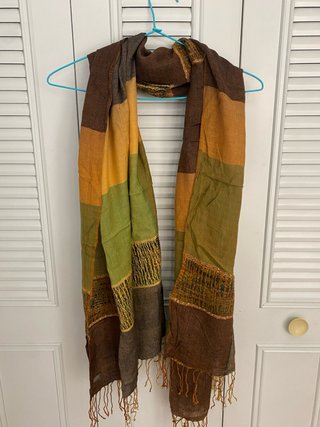 Pañuelo Estampado Tonos Tierra
