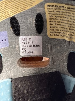 Casco de Esquí Infantil Azul