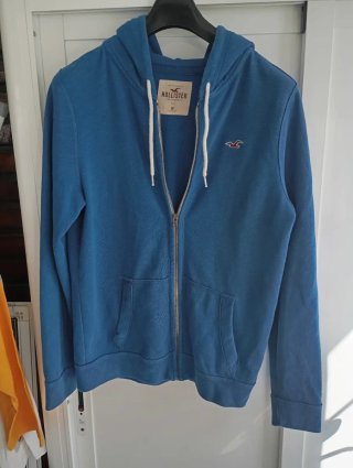 Chaqueta Hollister Azul Talla M