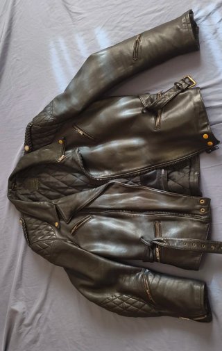 Chaqueta de cuero moto/streetwear  ❗Model raro❗