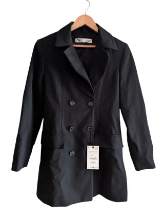 Blazer Negra Zara Talla S