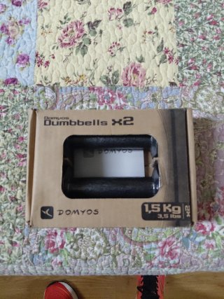 Juego de 2 mancuernas 1.5 kg