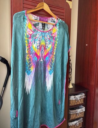 Poncho Custo Multicolor