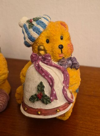2 statuine orsetti natalizi