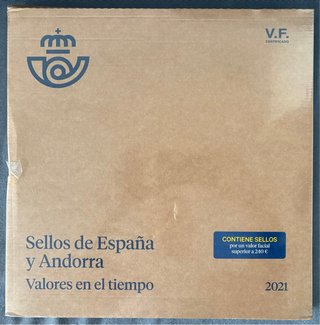 Libro de Sellos España y Andorra 2021