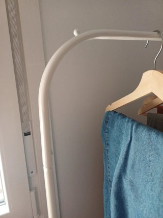 Burro per vestiti Ikea bianco