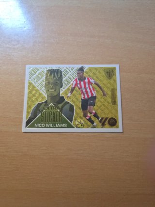 Cromo Panini Extra Sticker Nico Williams