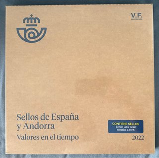 Colección Sellos España y Andorra 2022