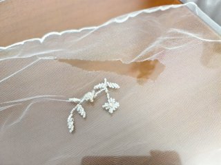 Vestido de Novia con Pedrería Talla 38