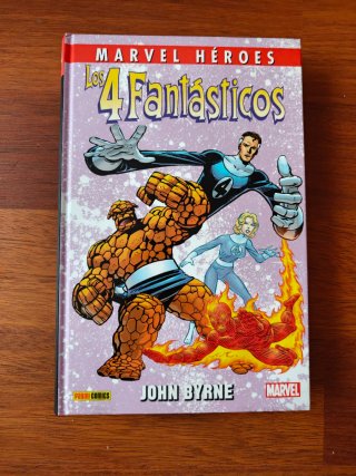 Marvel Héroes 4 Fantásticos. Tomo 2. John Byrne.