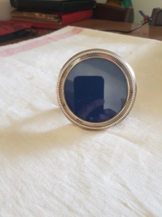 Portafotos de plata