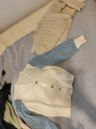 Cardigan de lana mujer