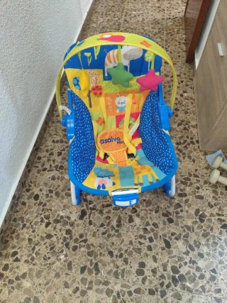 Hamaca Asalvo Bebé con Música y Vibración