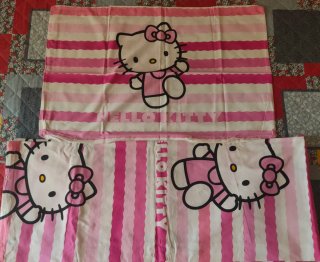 Set copripiumino+ Federa Hello Kitty Rosa