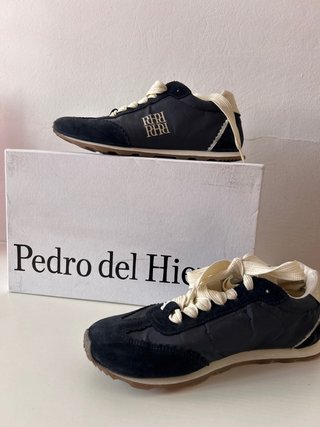 Pedro del Hierro Zapatillas Deportivas azul y beig
