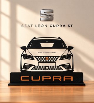 SEAT León MK3 Cupra ST - Maqueta 3D frontal