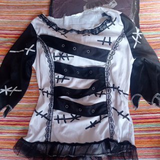 Disfraz Novia Monstruo Talla 5-6 Años