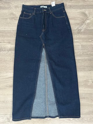 Falda vaquera larga Pull&Bear