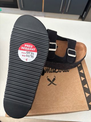 Sandalias plataforma Mamalola 🇪🇸 negras talla 40