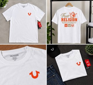Camiseta True Religion Blanca Talla l