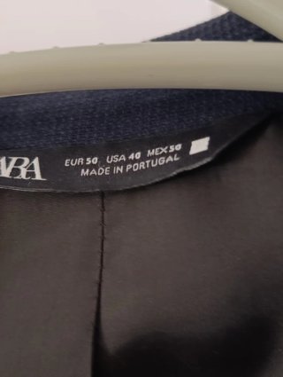 Traje Azul Zara Talla M