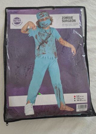 Disfraz Zombie Cirujano Infantil